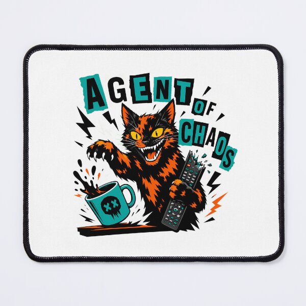 Item preview, Chaotic Tortoiseshell Feline Agent Of Chaos designed and sold by chattsuede.