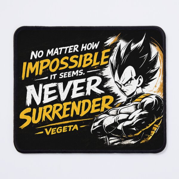 Item preview, Never Surrender – Inspirational Motivation Typography designed and sold by ArtisticHeart21.