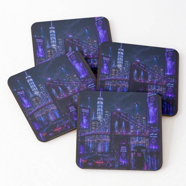 Item preview, New York 2150 | Cyberpunk Manhattan | Neon Skyline designed and sold by NSAstore.
