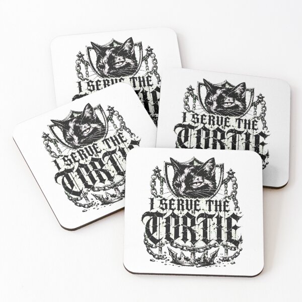 Item preview, I Serve The Tortie Gothic Metal Shield designed and sold by chattsuede.