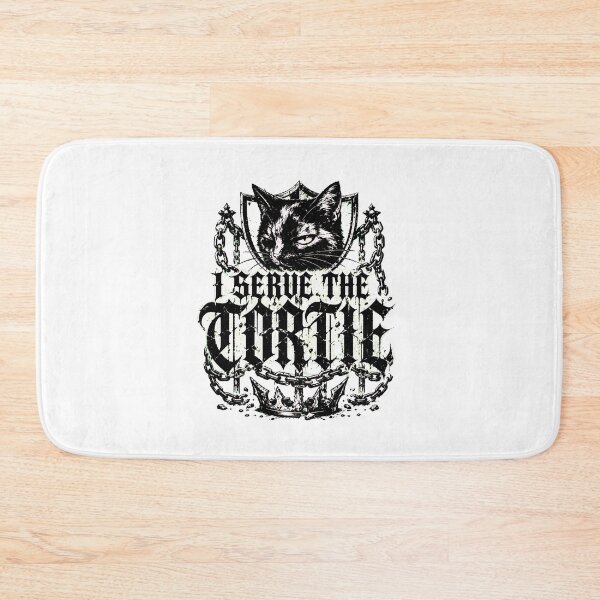 Item preview, I Serve The Tortie Gothic Metal Shield designed and sold by chattsuede.