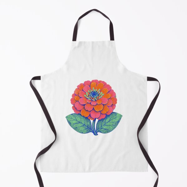 Item preview, Tangerine Zinnia Burst designed and sold by The-Art-of-D.