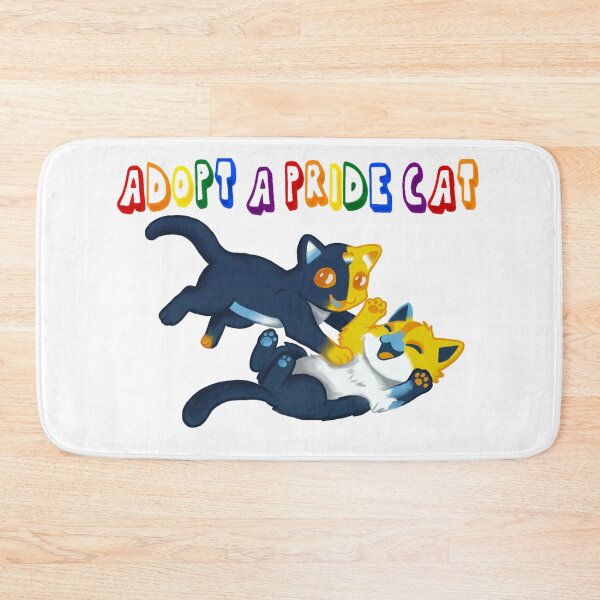 Item preview, Adopt A Pride Cat — Aroace designed and sold by HistoryHounds.