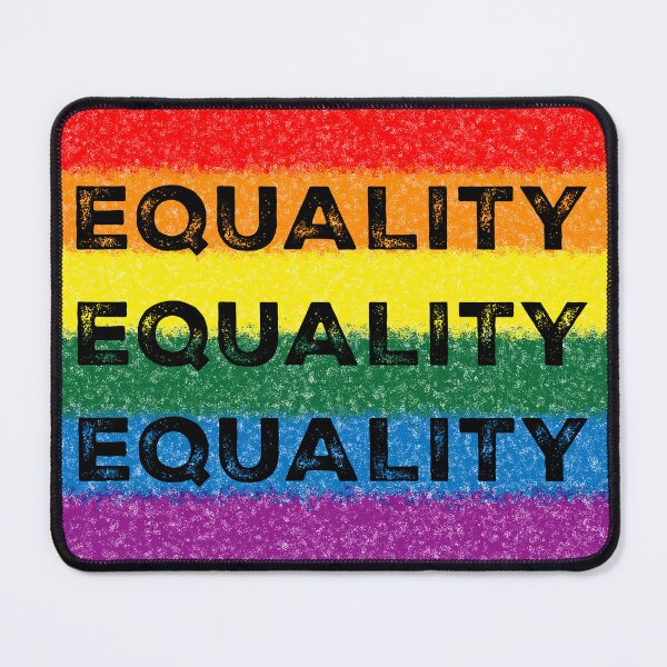 Item preview, Equality - Gay Pride Rainbow Flag designed and sold by Qweird Artistry.