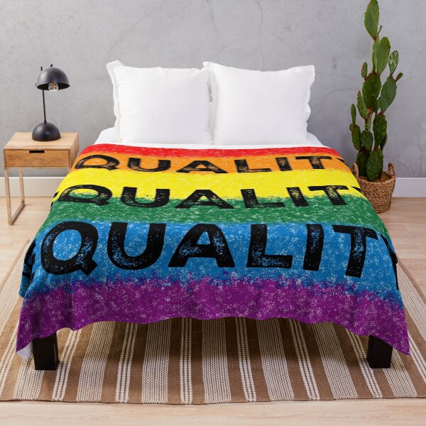 Item preview, Equality - Gay Pride Rainbow Flag designed and sold by Qweird Artistry.
