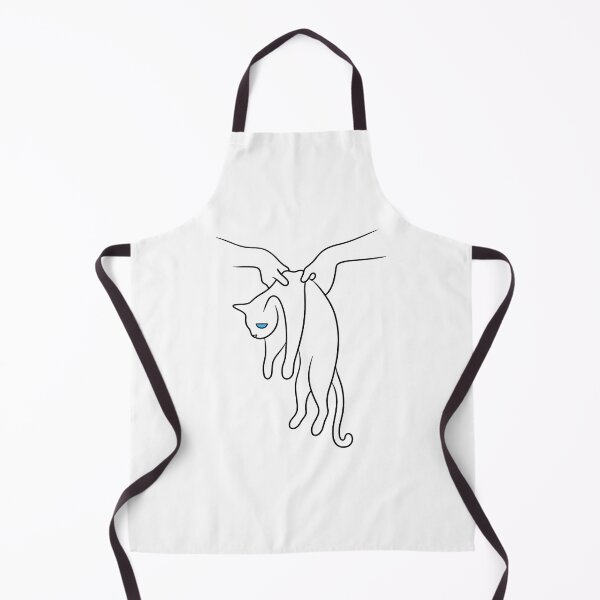 Item preview, Liquid Kitty Minimalist Doodle Floppy Feline Lifted designed and sold by chattsuede.