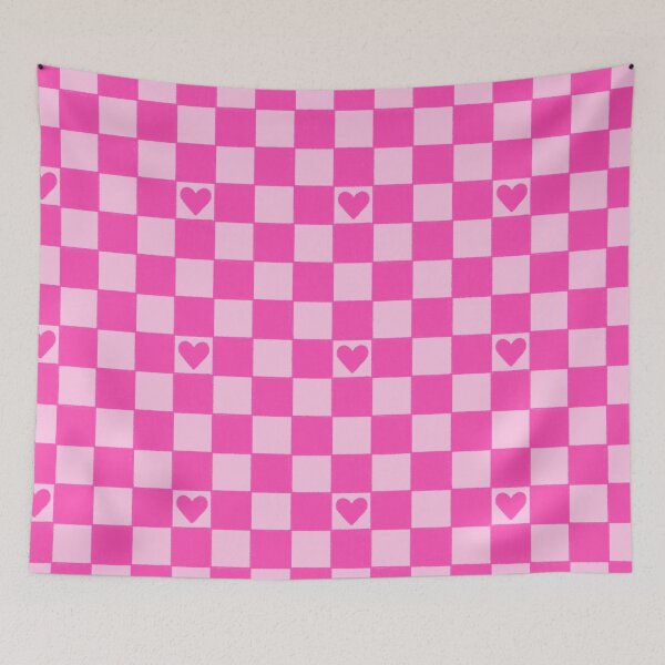 Item preview, Pink on Pink Checkers designed and sold by ShardStudios.