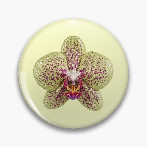 Item preview, Green Disco Orchid designed and sold by Ellie Dyer.