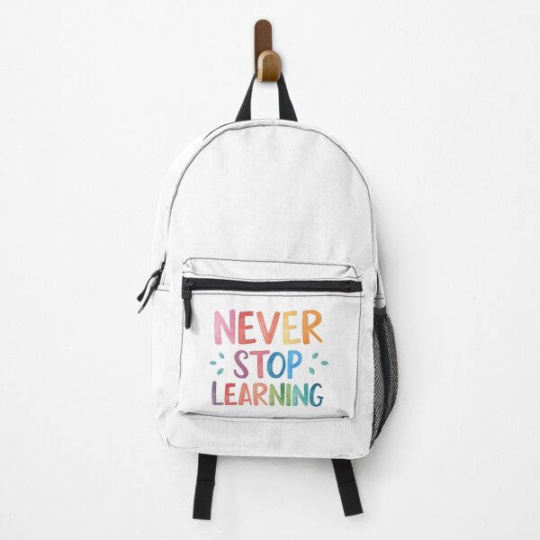 Item preview, Never stop learning designed and sold by nimmitrends.