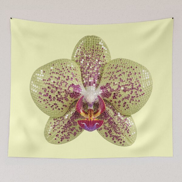 Item preview, Green Disco Orchid designed and sold by Ellie Dyer.