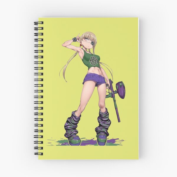 Item preview, Gyaru girl with eye patch posing for paintball designed and sold by PaintballCrew.