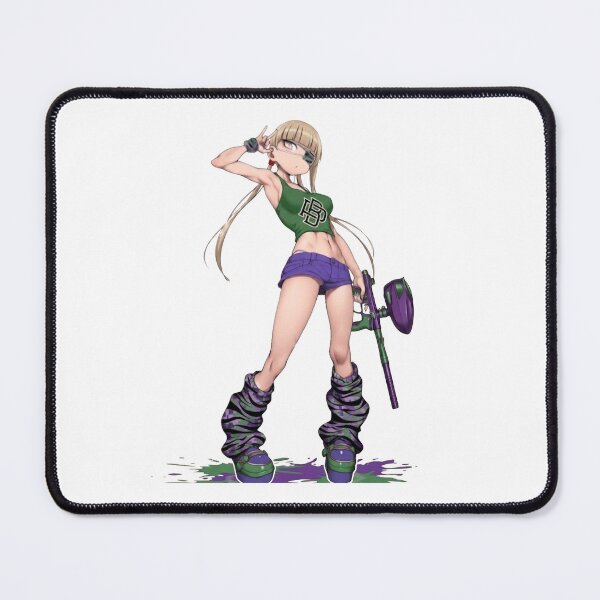 Item preview, Gyaru girl with eye patch posing for paintball designed and sold by PaintballCrew.