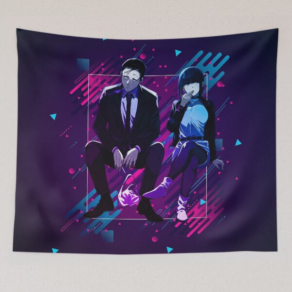 Item preview, Sasaki & Tayama | Smoking Behind the Supermarket with You | Modern Graphic Design designed and sold by Eroshi.