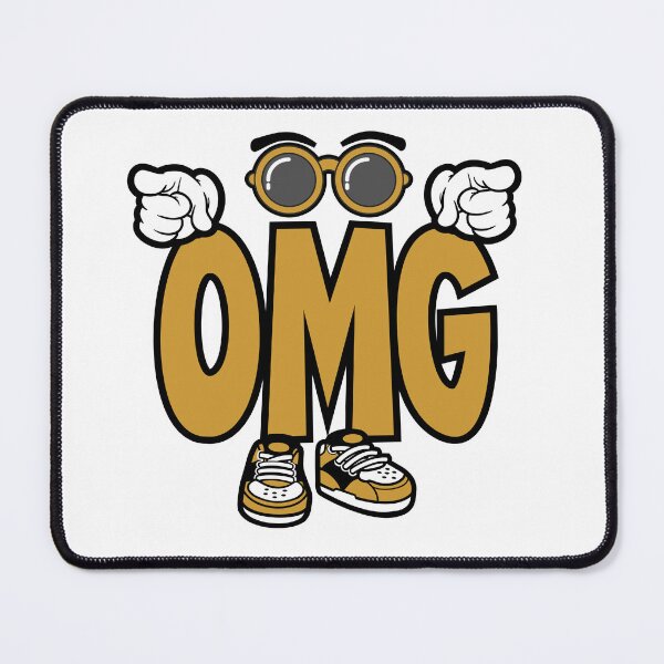 Item preview, OMG - ICONIC Words Character Bold Retro designed and sold by NFTWords.