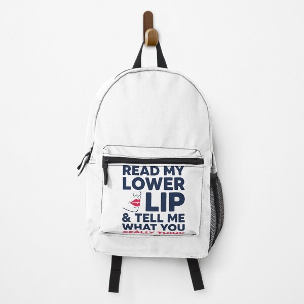 Item preview, Read My Lower Lip And Tell Me What You Really Think designed and sold by Amir Faysal.