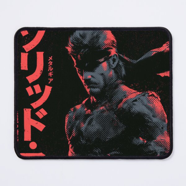 Item preview, Solid Snake Red Duotone designed and sold by AnimeArsenalPrints.