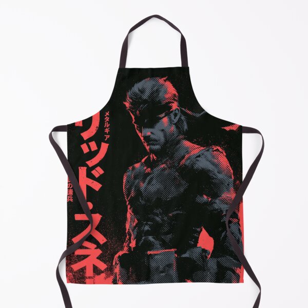 Item preview, Solid Snake Red Duotone designed and sold by AnimeArsenalPrints.
