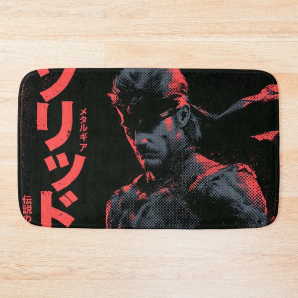 Item preview, Solid Snake Red Duotone  designed and sold by AnimeArsenalPrints.