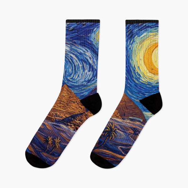 Item preview, A Starry Night Over the Pyramids of Giza designed and sold by NineSevenFour.