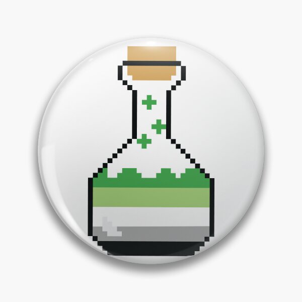 Item preview, Aromantic Pride Potion! designed and sold by meltdwn designs.