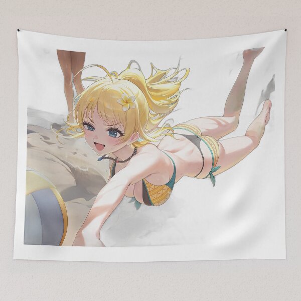 Item preview, Meguru Hachimiya Playing Volleyball The Idolmaster Shiny Colors designed and sold by KomiArts.