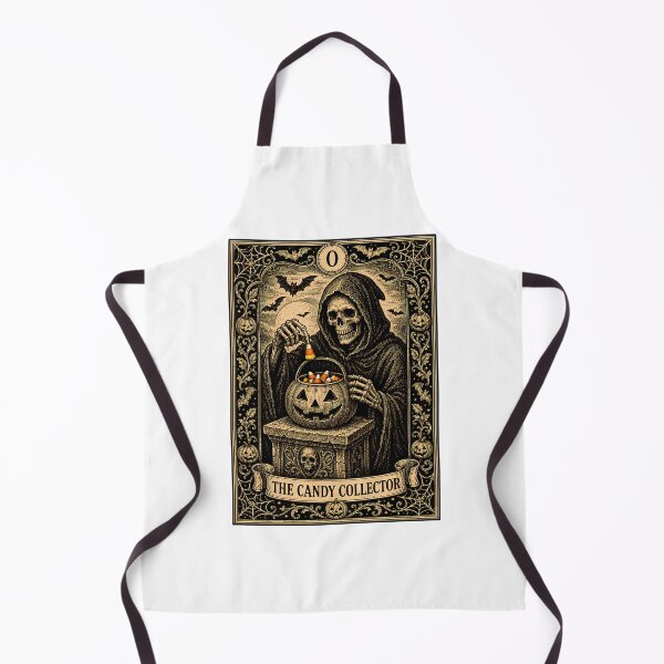 Item preview, Candy Collector Tarot Card Gothic Engraving Halloween designed and sold by chattsuede.