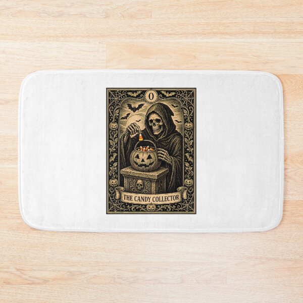 Item preview, Candy Collector Tarot Card Gothic Engraving Halloween designed and sold by chattsuede.