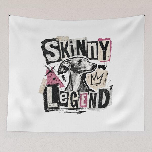 Item preview, Italian Greyhound Skinny Legend Iggy Lovery designed and sold by AntiqueImages.