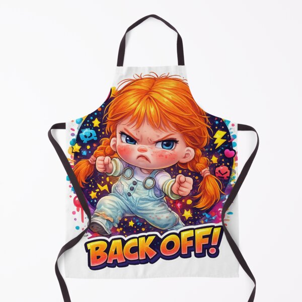 Item preview, Back Off Sassy Attitude Girl – Funny Redhead Girl Power Design designed and sold by IMOBILYARI VibeCore.