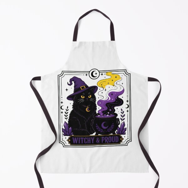 Item preview, Non Binary Witch Cat Witchy And Proud designed and sold by chattsuede.
