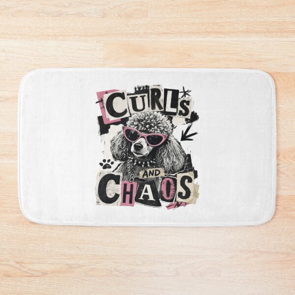 Item preview, Sassy Poodle Curls and Chaos Dog Lover designed and sold by AntiqueImages.