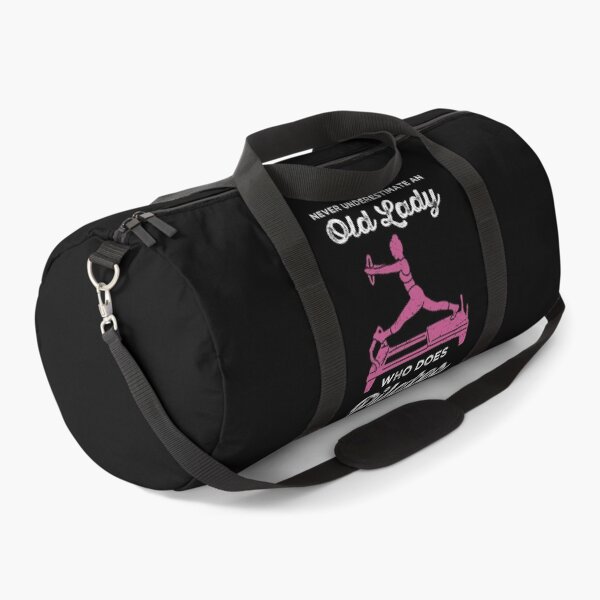 Item preview, Never Underestimate An Old Woman Who Does Pilates II designed and sold by Lemon Pepper.