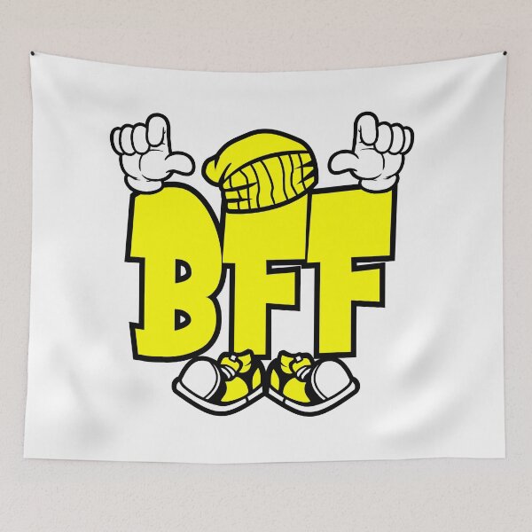 Item preview, BFF - ICONIC Cartoon Character Bold Retro designed and sold by NFTWords.