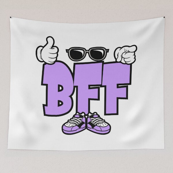 Item preview, BFF - UNIVERSAL Graffiti Character Bold Popart designed and sold by NFTWords.