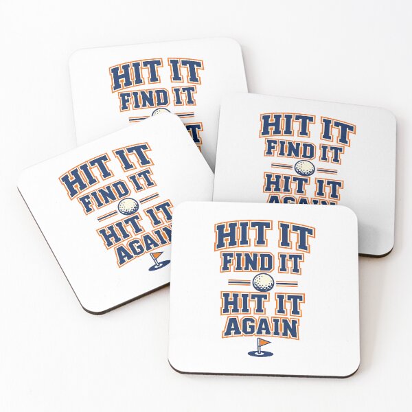 Item preview, Hit It Find It Hit It Again Funny Golfer designed and sold by eignvalue.