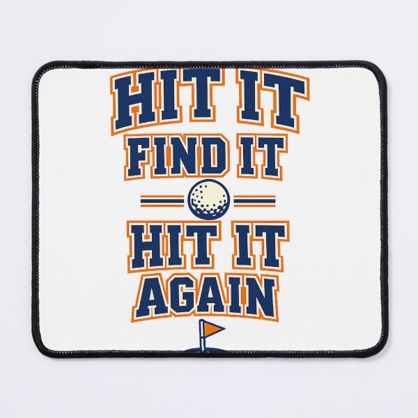 Item preview, Hit It Find It Hit It Again Funny Golfer designed and sold by eignvalue.