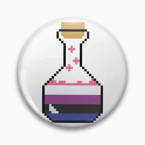 Item preview, Genderfluid Pride Potion! designed and sold by meltdwn designs.