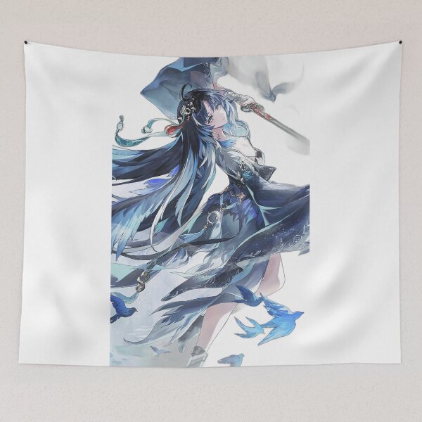 Item preview, Yangyang Xuanling Boundless Azure Wuthering Waves designed and sold by KomiArts.