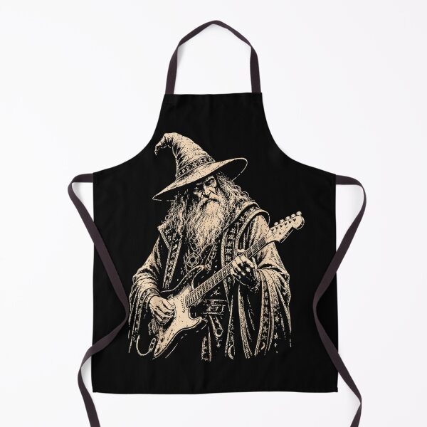 Item preview, Electric Guitar Wizard Rock Star Fantasy Guitarist Meme designed and sold by Rahamkshop.