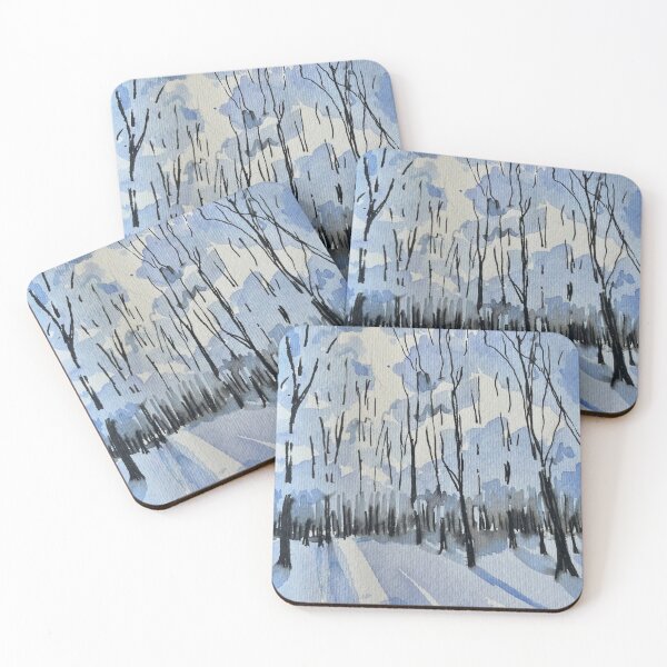 Item preview, Winter Light in Watercolor designed and sold by WyoClements.