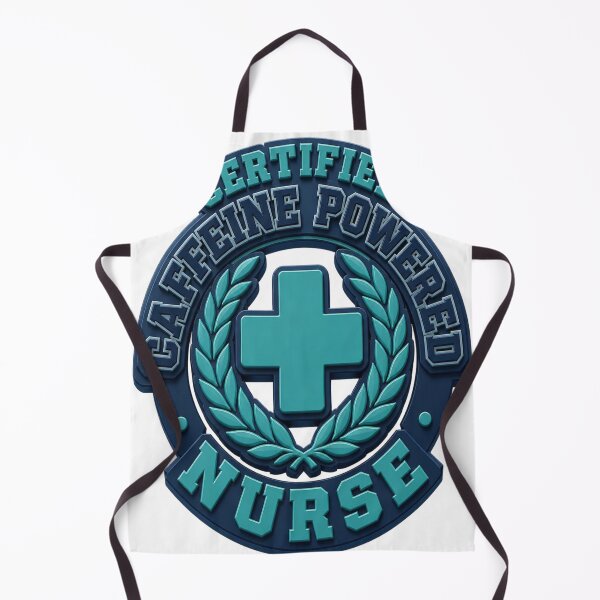 Item preview, Certified Caffeine & Chaos — Nurse Edition-#nursehumor # designed and sold by mo-carnival.