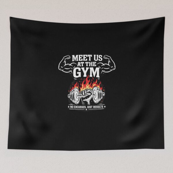 Item preview, Meet Us at the Gym designed and sold by DreamPrint Collective.