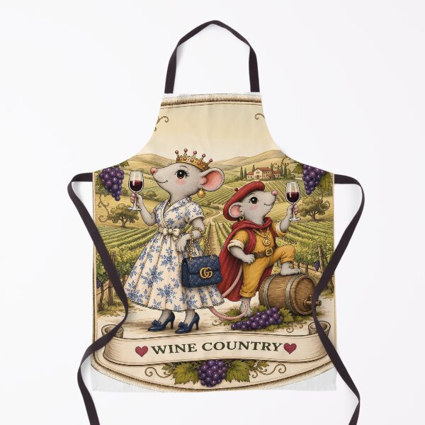 Item preview, Wine Country – Fancy Mice in the Vineyard designed and sold by matteflor.