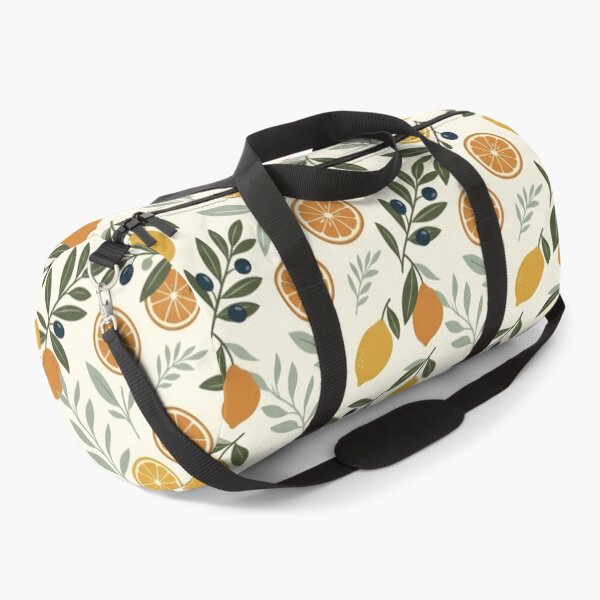 Item preview, Mediterranean Citrus & Tuscan Olive Branch Pattern designed and sold by NocturnBotany.