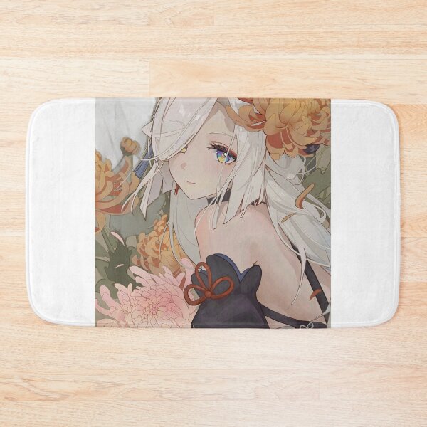 Item preview, Shenhe Flower Adorned Genshin Impact designed and sold by KomiArts.
