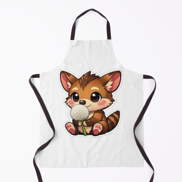 Item preview, Cute Fox Holding A White Dandelion designed and sold by Owcomm.