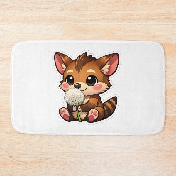 Item preview, Cute Fox Holding A White Dandelion designed and sold by Owcomm.