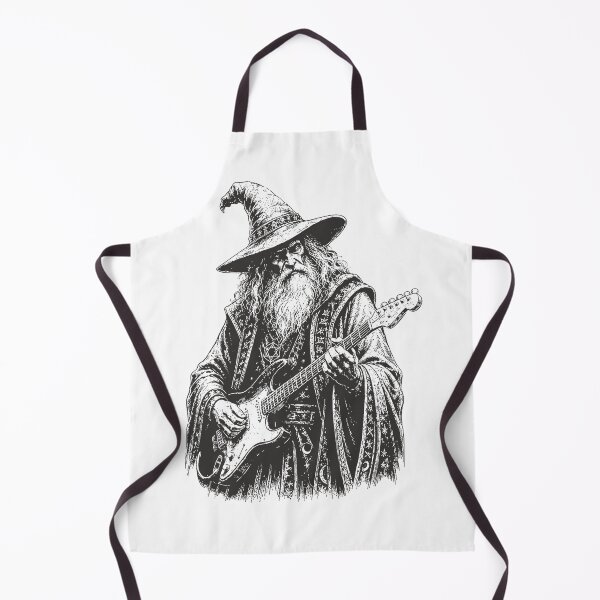 Item preview, Electric Guitar Wizard Rock Star Fantasy Guitarist Meme designed and sold by Rahamkshop.