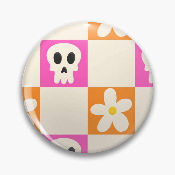 Item preview, Spooky Daisy Checkers designed and sold by ShardStudios.