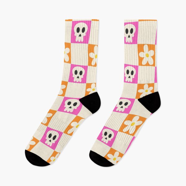 Item preview, Spooky Daisy Checkers designed and sold by ShardStudios.